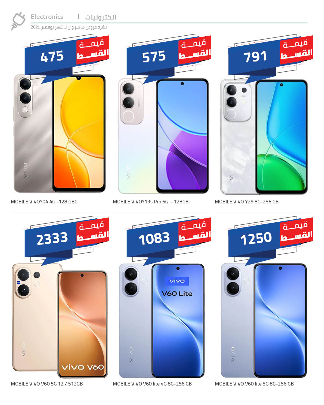 hyper-one offers from 2nov to 1nov 2025 عروض هايبر وان من 2 نوفمبر حتى 1 نوفمبر 2025 صفحة رقم 18